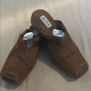 Privo Brown Loafers Slip-Ons Comfort Shoes